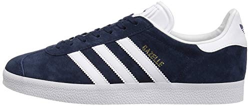 Adidas Originals Men's Gazelle Lace-up Sneaker,Collegiate Navy/White/Gold Met.,9.5 M US