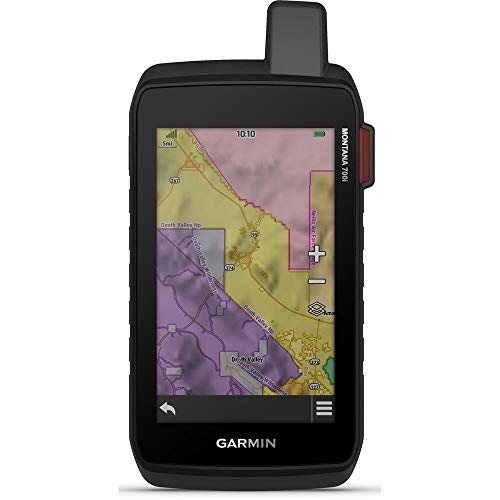 Garmin Montana 700i, Rugged GPS Handheld with Built-in inReach Satellite Technology, Glove-Friendly 5' Color Touchscreen
