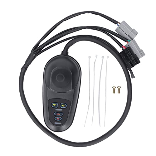 Agatige Wheelchair Joystick Controller, Electric Power Brushed Smart Accessories Electric Wheel Chair Joystick Controller Replacement Intelligent 50A DC24V