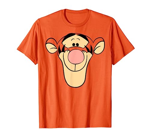 Disney Winnie The Pooh Tigger Large Face T-Shirt
