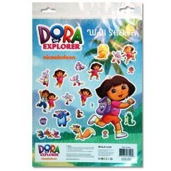 UPD Dora The Explorer Wall Sticker Kit, Multicolor