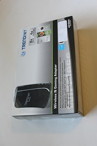 TRENDnet Wireless N Gaming Adapter TEW-647GA (Black)