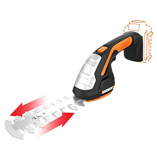 WORX WG801.9 20V Power Share 4' Cordless Shear and 8' Shrubber Trimmer (Tool Only)