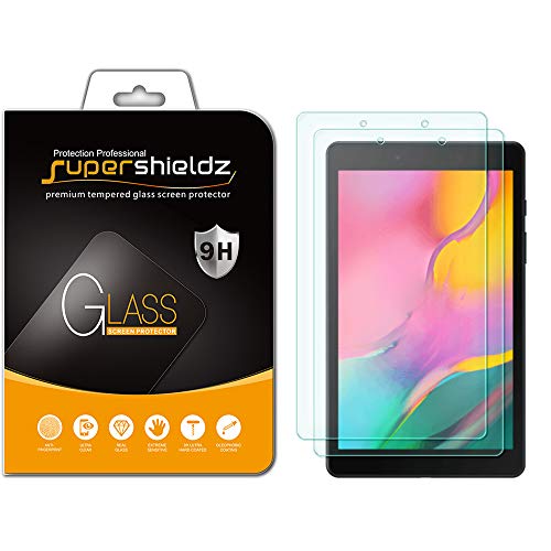 Supershieldz (2 Pack) Designed for Samsung Galaxy Tab A 8.0 (2019) (SM-T290 Model only) Tempered Glass Screen Protector, Anti Scratch, Bubble Free