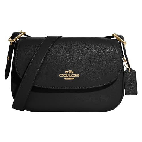Coach Macie Saddle Bag, Black