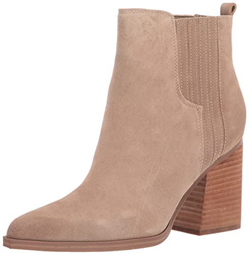 Marc Fisher womens Matter Ankle Boot, Walnut Suede, 8.5 US