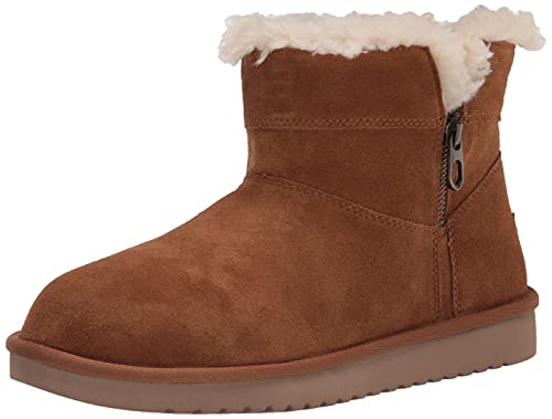 Koolaburra by UGG Women's Aribel Mini Boot, Chestnut, Size 9
