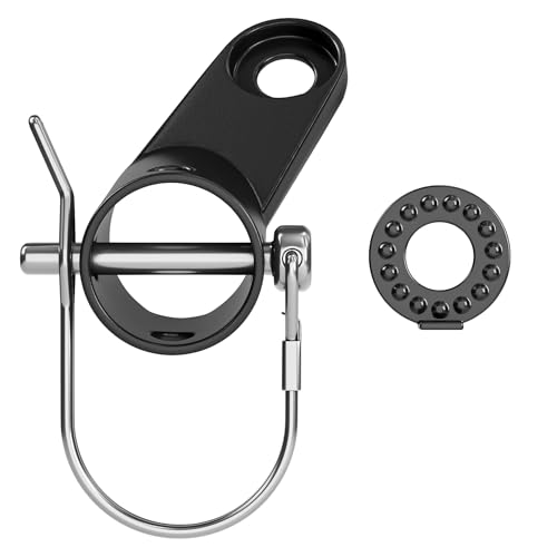 Titanker Upgraded Bike Trailer Hitch for Schwinn, Bike Trailer Coupler Bike Trailer Attachment for Instep, Bike Trailer Adapter for Cargo Trailer (1 PC-Black)