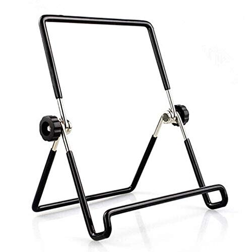 DINGZZ Desktop Tablet Phone Metal Stand, Folding Mobile Phone Photo Frame Universal Stand