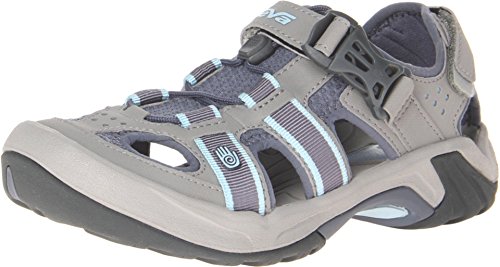 Teva womens Omnium Sandal, Slate, 8.5 Wide US
