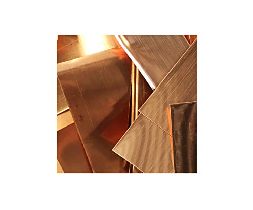 Flashing Kings Copper Sheet Metal 1lb Scrap Pack 16 oz 24 Ga
