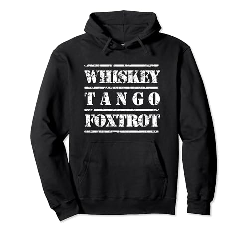 Whiskey Tango Foxtrot Mens Hoodies