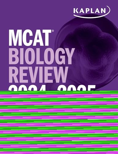 MCAT Biology Review 2024-2025: Online + Book (Kaplan Test Prep)