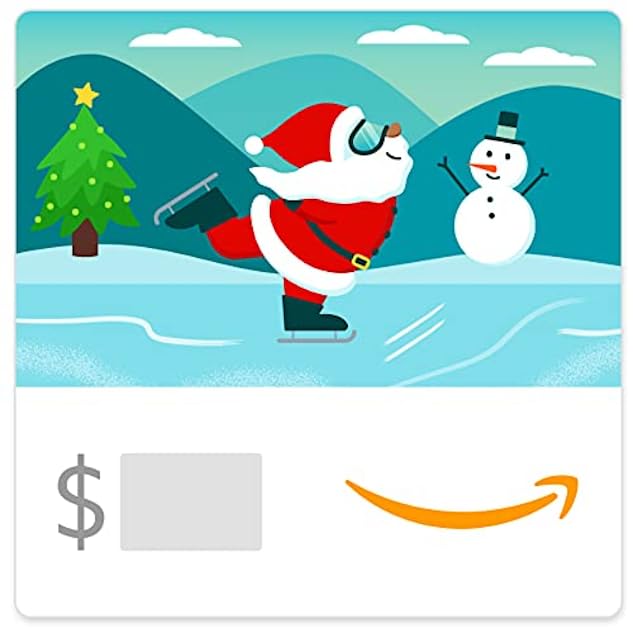 Amazon eGift Card - Skating Santa