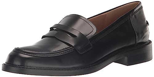 Sam Edelman Women's Colin Loafer, Black Leather, 8