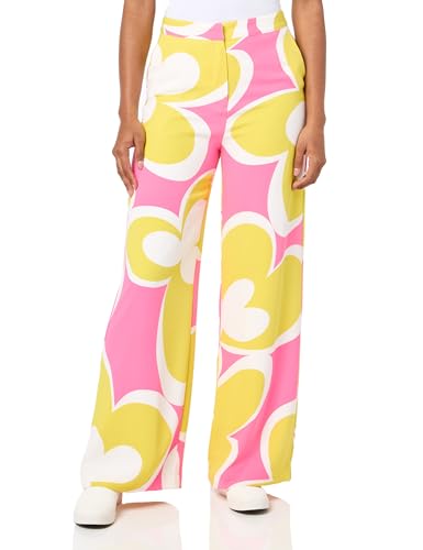 Trina Turk Women's Drapey Wide Leg Pant, Multi