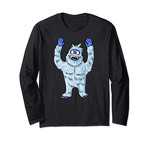 Retro Abominable Snowman Long Sleeve T-Shirt