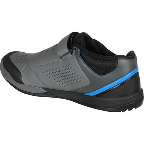 SHIMANO SH-AM9 Men's Bike Shoe, Gray/Blue, 6.5-7 Men (EU 40)