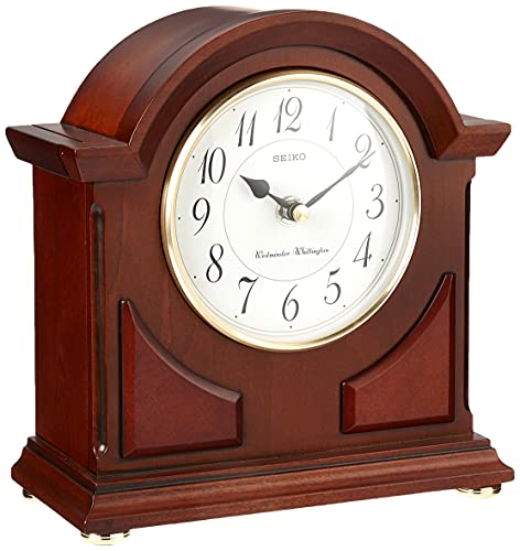 SEIKO Sayo Mantel Clock , Brown