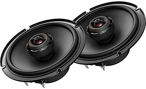 PIONEER TS-D65F 2-Way Car Audio Speakers, Full Range, Clear Sound Quality, Easy Installation and Enhanced Bass Response, 6.5” Speakers