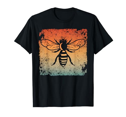 Funny Vintage Bee Designs For Men Women Beekeeping Honey Bee T-Shirt