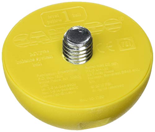 Cando MVP Balance System Products, Pair of Yellow Balls, Extra Easy