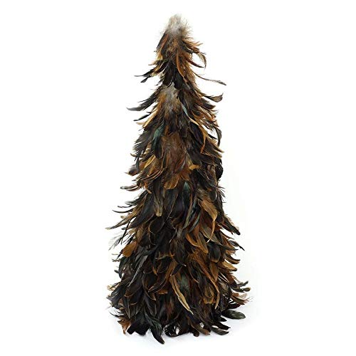 ZUCKER Natural Schlappen Feather Christmas Tree 24'