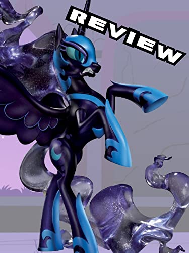 My Little Pony Guardians Of Harmony Fan Series Nightmare Moon Review & We Love Fine Queen Chrysalis Chibis Vinyl.