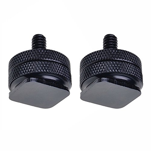 Neewer Two(2) Pack of Durable Pro 1/4' Mount Adapter for Tripod Screw to Flash Hot Shoe