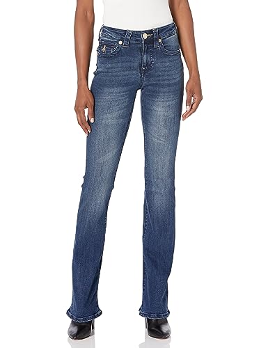 True Religion Women's Becca Bootcut Flap Braided Hs, Diamond Valley