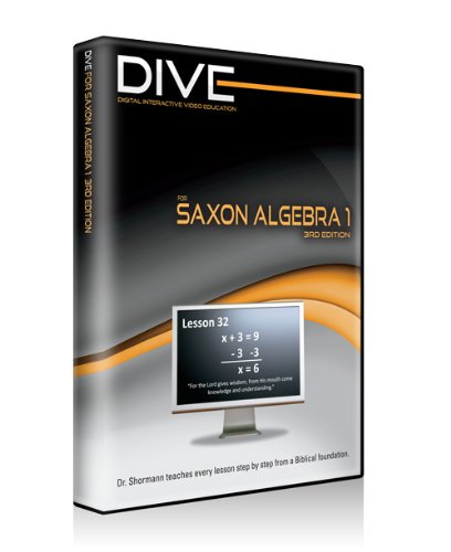 DIVE Video Lectures for Saxon Algebra 1, 3rd Edition