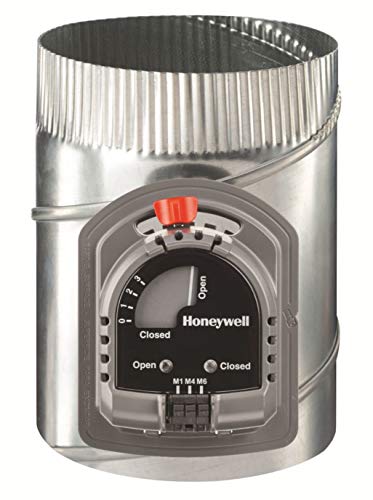 Honeywell ARD12TZ Round Automatic Damper, 12'