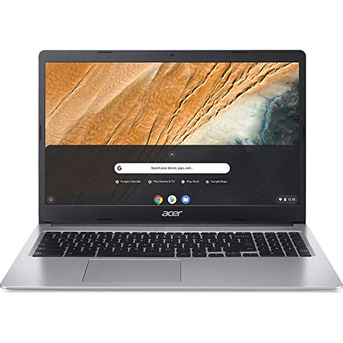 Acer Chromebook 315, Intel Celeron N4000, 15.6' HD Display, 4GB LPDDR4, 64GB eMMC, Gigabit WiFi, Google Chrome, CB315-3H-C4QE