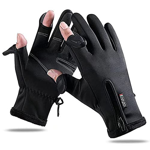 Bakovity Cold Weather Gloves,Winter Gloves to Keep Warm,Running,Cycling,Driving,Hiking,Fishing,Windproof,Non-Slip,Finger Touch Screen,Warm Men and Women Gifts(M)