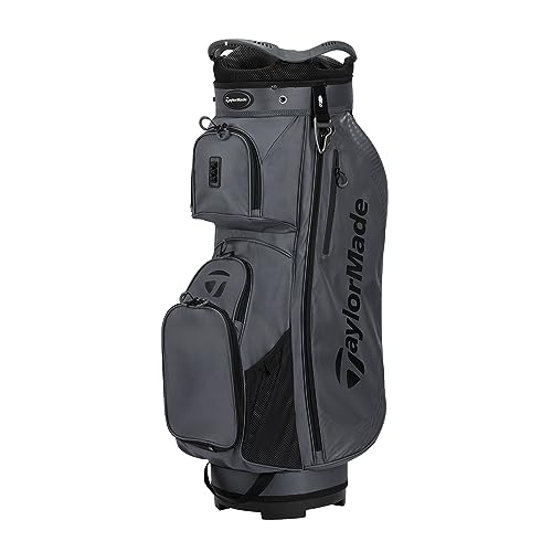 TaylorMade Cart Bags- Pro Cart Charcoal, Navy