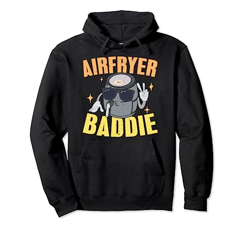 Airfryer Baddie for Cook Chef Foodie Air Fryer Design Pullover Hoodie