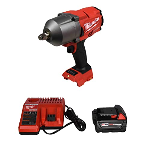 Milwaukee 2767-20 1/2' Impact Wrench,48-11-1820 18v 2Ah Batt, 48-59-1812 Charger