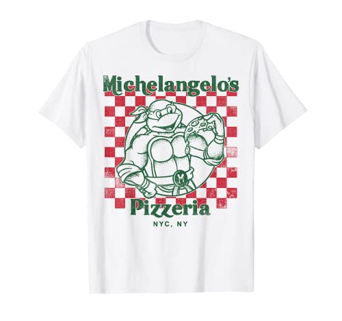 Teenage Mutant Ninja Turtles Mikeys Yummy Pizza Short Sleeve T-Shirt