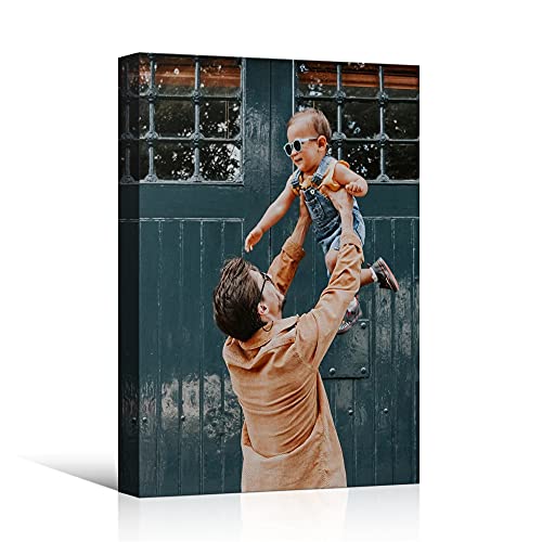 wall26 Personalized Photo to Canvas Print Wall Art - Custom Your Photo On Canvas Wall Art - Digitally Printed (8'x10')
