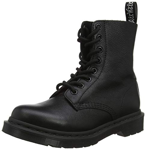 Dr. Martens-Women's 1460 Pascal Mono 8 Eye Boots, Black, 8 Medium US