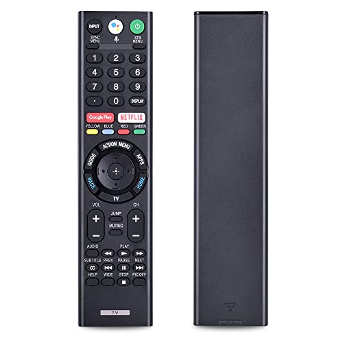 RMF-TX300U Voice Replacement Remote Control Sub RMF-TX200U RMF-TX201U fit for Sony Bravia Smart TV LED 4K Ultra HDTV XBR-43X800E XBR-49X800E XBR-55X800E XBR-55X806E XBR-65X850E XBR-75X850E XBR-55X930D