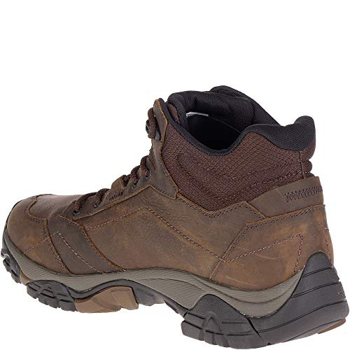 Merrell Men's Moab Adventure Mid Waterproof Hiking Boot, Dark Earth, 9.5 M US
