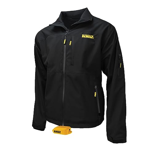 Dewalt DCHJ090BD1-XL Structured Soft Shell Heated Jacket Kit - XL, Black
