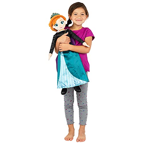 Disney Frozen Anna Kids Bedding Super Soft Plush Cuddle Pillow Buddy, 'Official' Disney Product By Franco
