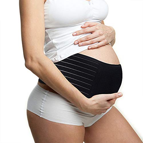 SIYWINA Maternity Belt Pregnancy Support Belt Bump Band Abdominal Support Belt Belly Back Bump Brace Strap for Women