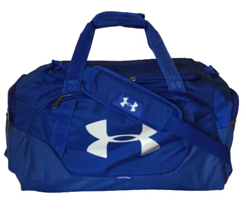 Under Armour Adult Undeniable Duffle 3.0 Gym Bag , Royal Blue (401)/Silver , Medium