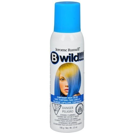 Jerome Russell B Wild Temp'ry Hair Color Spray - Blue 3.5oz