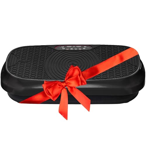 Lifepro Waver Mini Vibration Plate - Whole Body Vibration Platform Exercise Machine - Home & Travel Workout Equipment for Weight Loss, Toning & Wellness - Max User Weight 260lbs