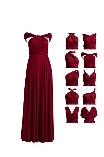 72styles Women's Regular and Plus-Size Classic, Burgundy