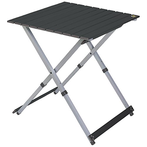 GCI OUTDOOR Compact Camp Table 25 | Portable Folding Table for 4 People, Perfect for Camping Trips, Tailgating & Picnics — Black
